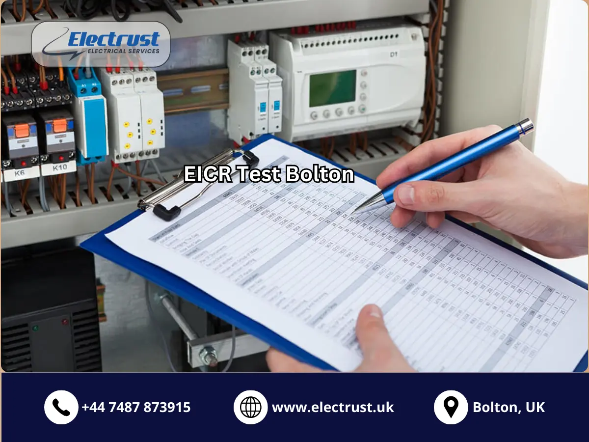 Can Any Electrician Carry Out an EICR Test in Bolton?