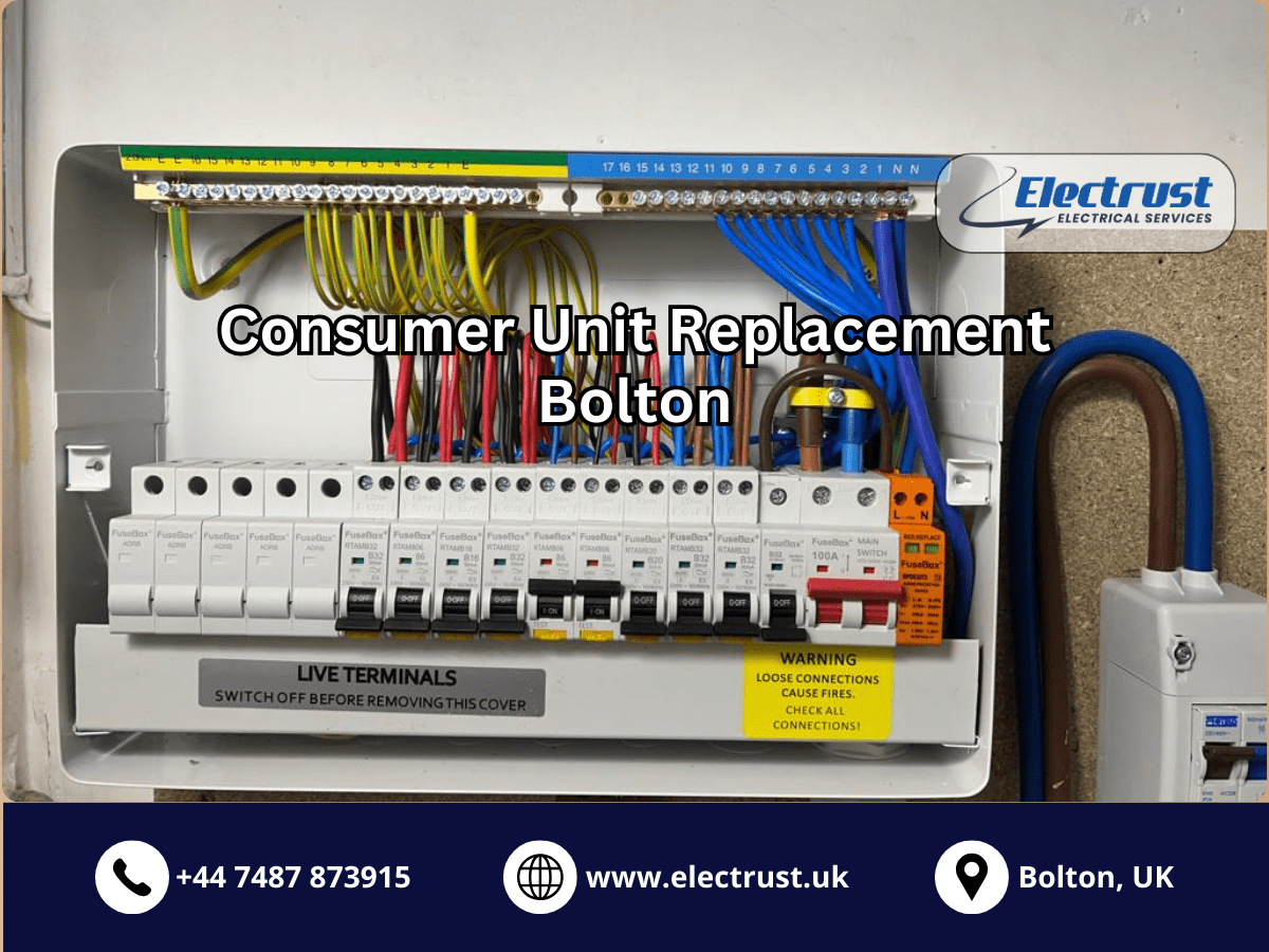 Consumer Unit Replacement Bolton